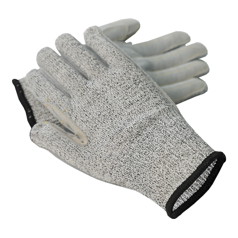 XIII Gauge Square Patterned Leather Gloves Level V '