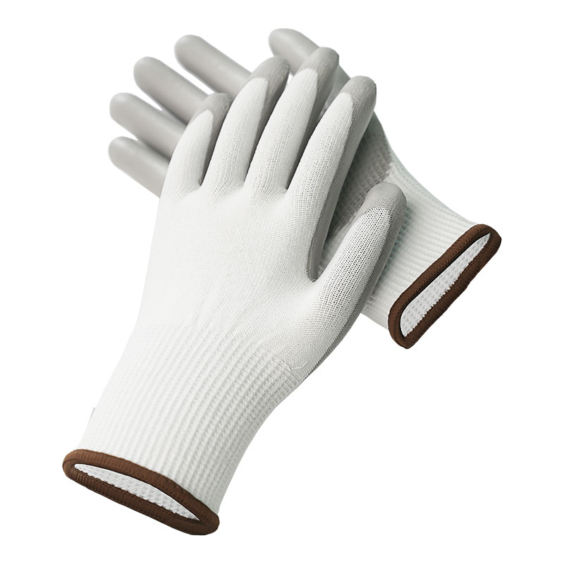 13 Gauge Anti Secans PU Gardening Gloves Level 3