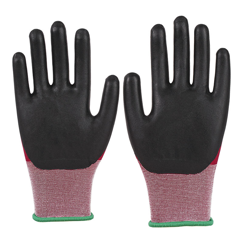 21 Gauge Ultra Fine Spumantes Vinum Red Nylon Latex Gloves