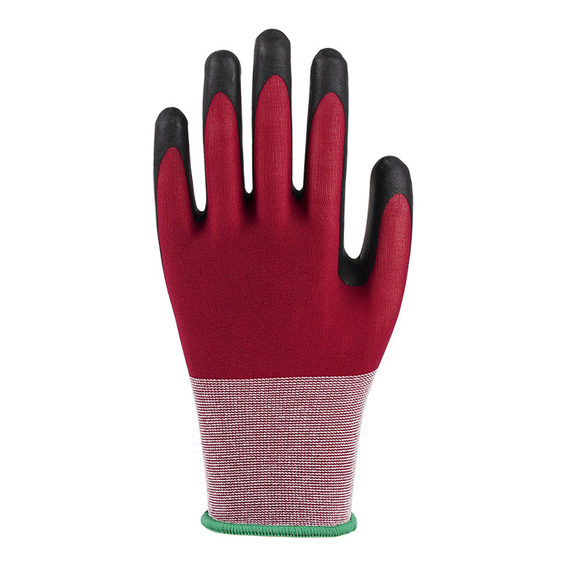 21 Gauge Ultra Fine Spumantes Vinum Red Nylon Latex Gloves