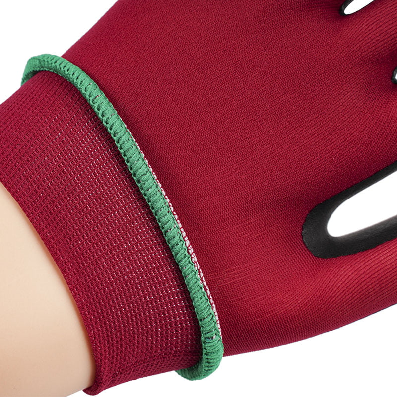 21 Gauge Ultra Fine Spumantes Vinum Red Nylon Latex Gloves