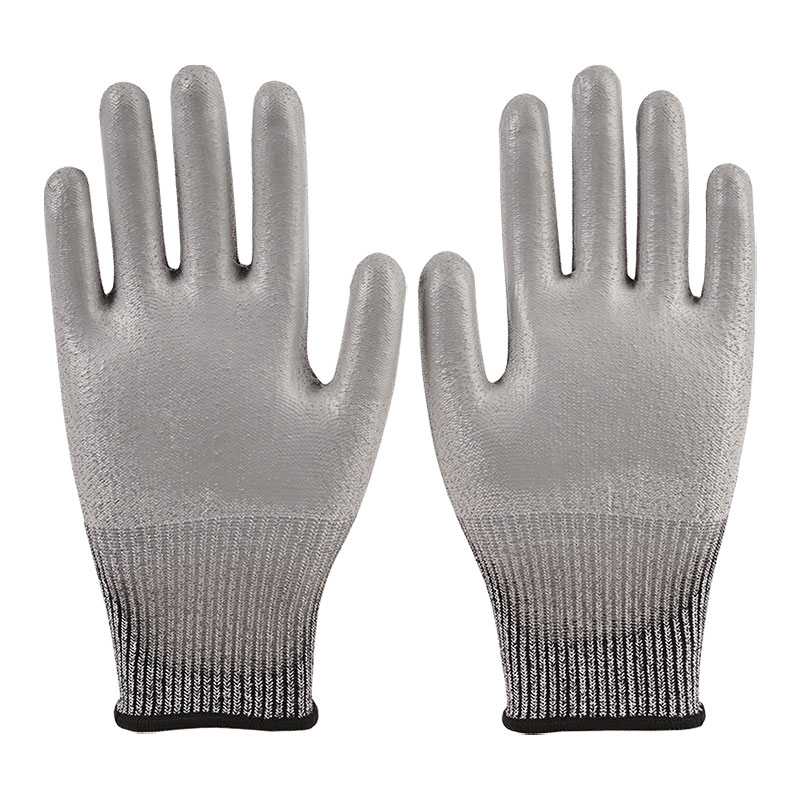 13 Gauge Anti Secans PU Gloves A5