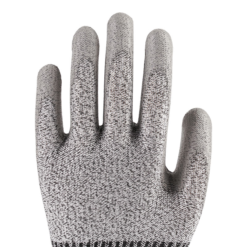 13 Gauge Anti Secans PU Gloves A5