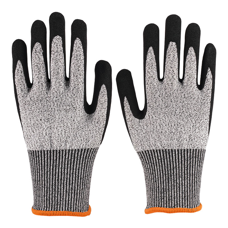 13 Cange Heather Grey Nitrile Gloves A5