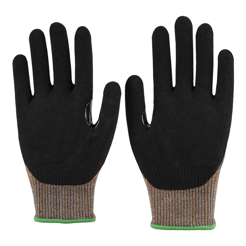 13 Cange Nitrile Gardening Gloves A4 + Tiger Os Robens + Nitrile Impregnated Frosted Tenaces