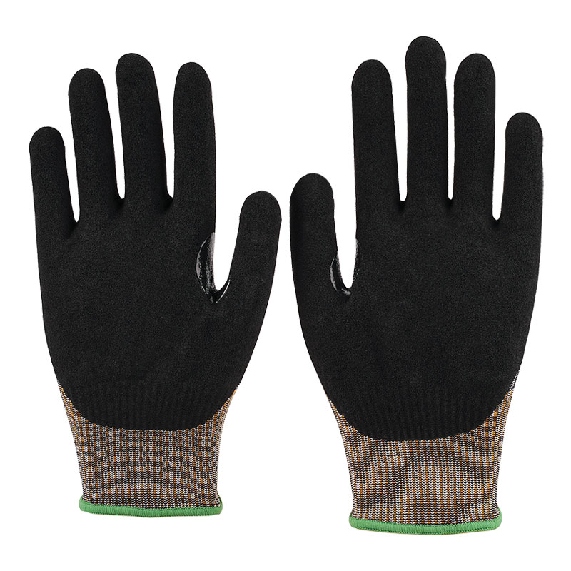 13 Cange Nitrile Gardening Gloves A4 + Tiger Os Robens + Nitrile Impregnated Frosted Tenaces