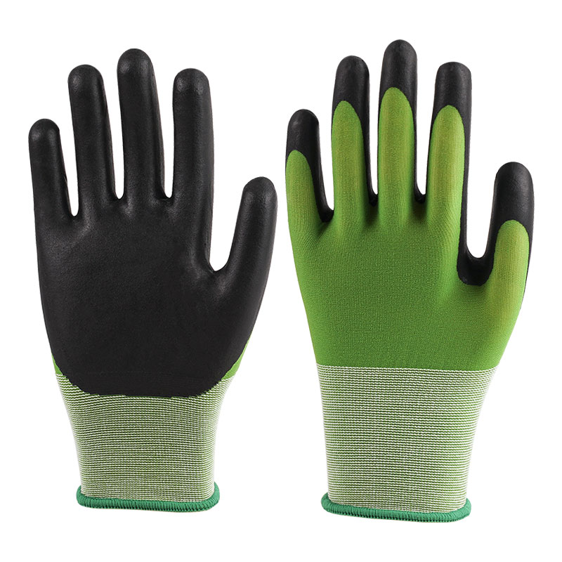 21 Gauge Ultra Fine Spumantes Viridis Nylon Latex Gloves