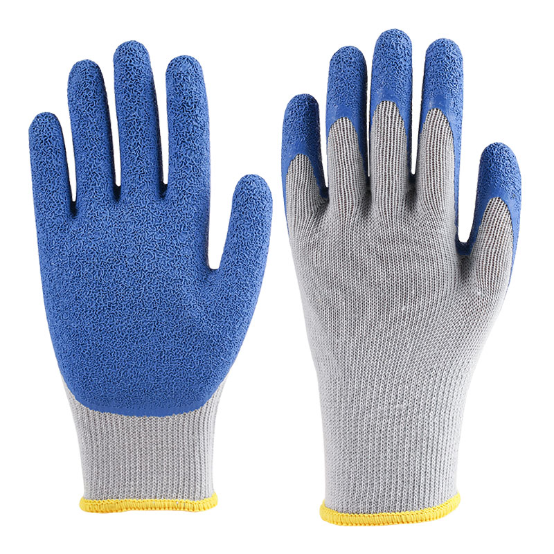 10 Guage Polyester Aliquam rugosa Gloves