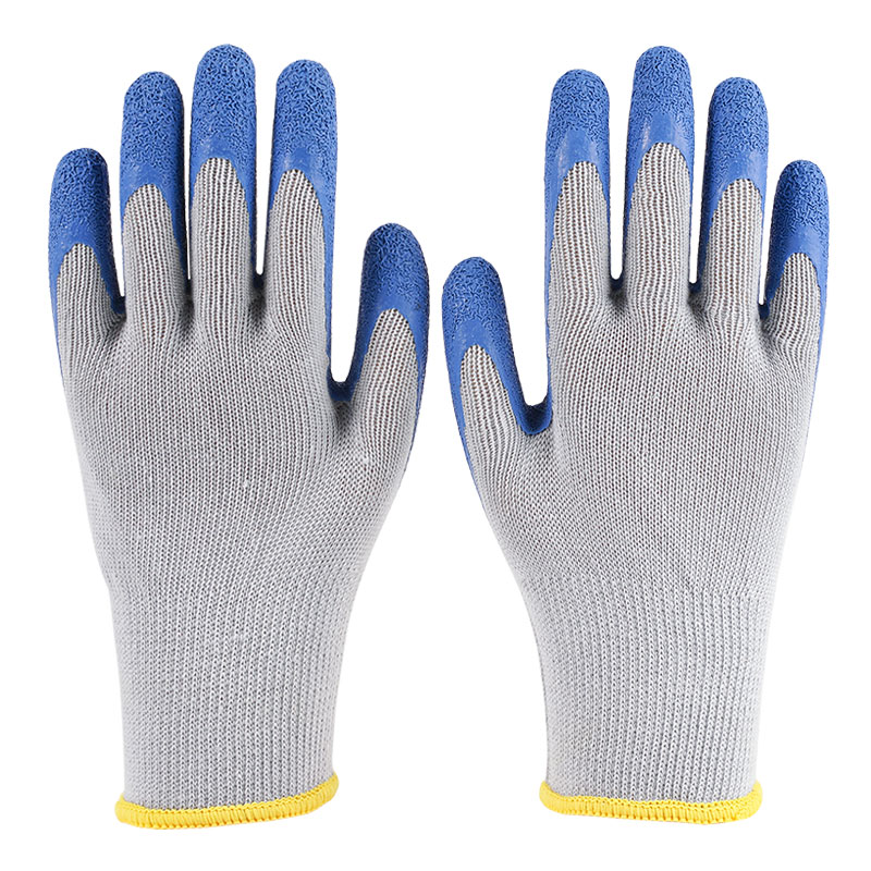 10 Guage Polyester Aliquam rugosa Gloves