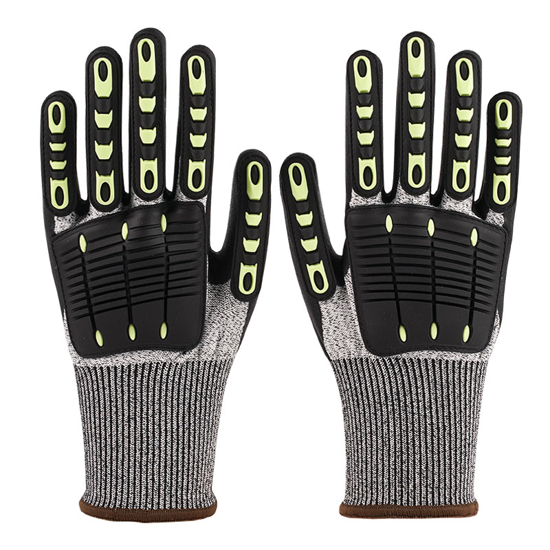 13 Cange Cannabis Fraxinum TPR Summum Gloves A5 + Nitrile Impregnatum Glossy Tenax + Externe Sewn Palm Cotton.