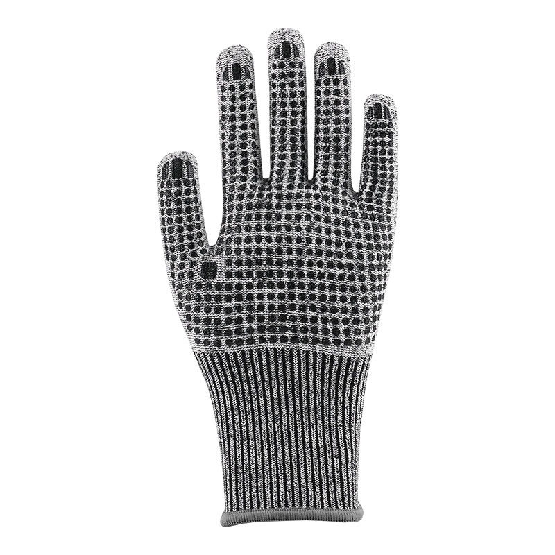 XIII gauge HPPE Cannabis Cinis A5 Anti-cutting nitrile punctatum Gloves