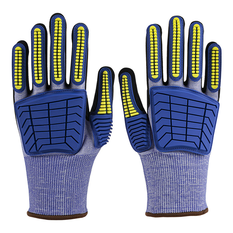 18 Guage HPPE Anti-vibrationis gere-repugnantes Gloves