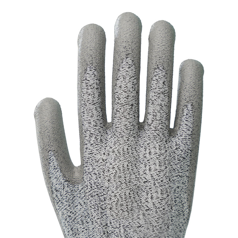 13 Gauge Anti Secans PU Gloves Level 5